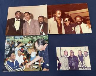 576  Lot 343h  Lot of original photos of athletes  entertainers