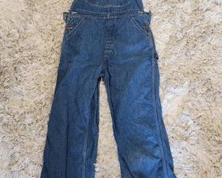 453  Lot 418h  Vintage Big Mac denim overalls