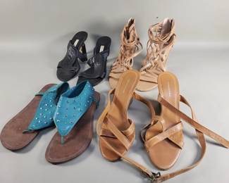 847  Lot 467  Group of designer style womens shoes