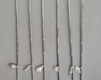 034  Lot 617  Vintage Japanese sterling silver 950 cocktail