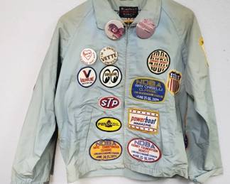 412  Lot 306  Vintage Royal Guard utility jacket adorned with