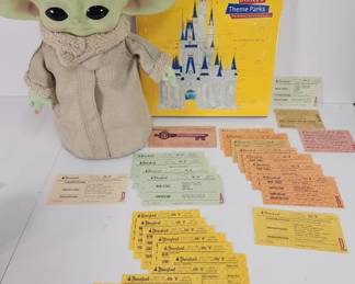 777  Lot 412h  Vintage Disney tickets, Designing Disney sealed