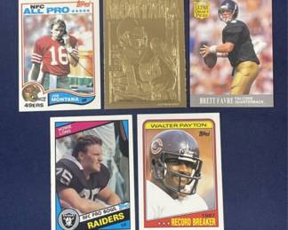 469  Lot 469h  Lot of vintage football cards