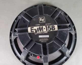 694  Lot 618  ElectroVoice EVM15B PROLINE