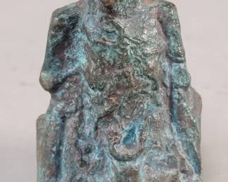 377  Lot 111  Vintage Spero Anargyros Modernist style bronze