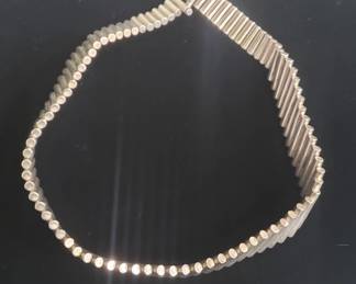 103  Lot 4  Vintage Robert Lee Morris Sterling silver necklace