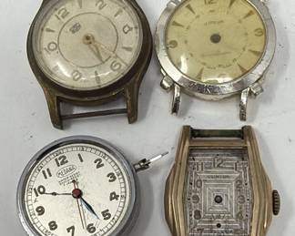 365  Lot 66  4 vintage watches