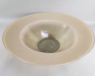 619  Lot 427  Large glass center bowl