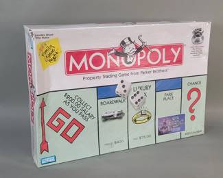 551  Lot 194  Sealed Monopoly board game