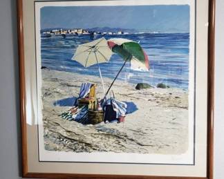 701  Lot 646  Aldo Luongo artist proof lithograph