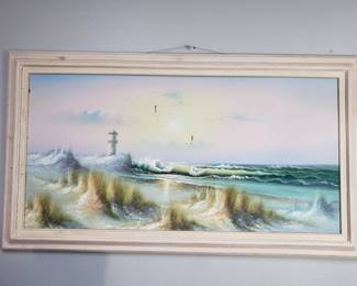 109  Lot 650  Signed oil on canvas