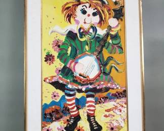 021  Lot 179  Vintage signed Paul Blaine Henrie oil on canvas