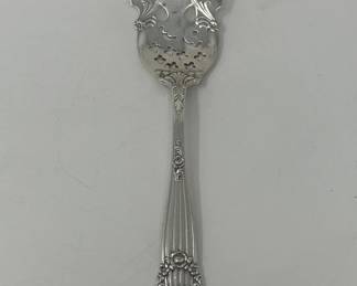 189  Lot 219  Sterling silver serving fork