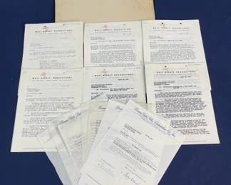 434  Lot 359h  Lot of vintage Walt Disney Productions