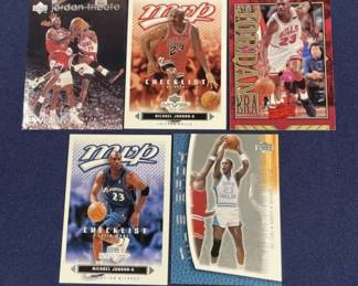 602  Lot 383h  Llot of Michael Jordan basketball cards