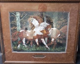 278  Lot 652  Judy Larson signed print in spirit only