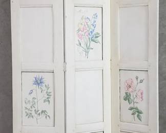 662  Lot 508  Anne Layman dated 1987 Shabby chicstyle hand