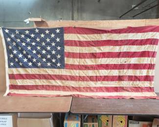 386  Lot 151  Vintage United States of America flag