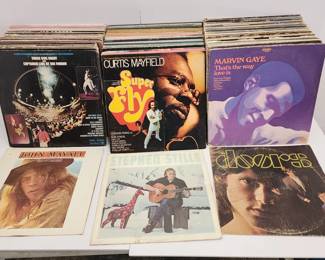 773  Lot 397h  Vintage vinyl record collection