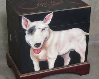 257  Lot 188  The Crate Factory signed and dated hand painted