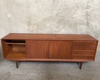 020  Lot 47  Mid century Modern teak credenza