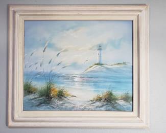 110  Lot 651  Signed oil on canvas