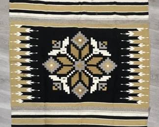 475  Lot 493h  Vintage Native American or southwest style rug