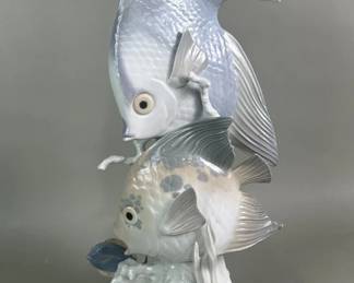 674  Lot 541  Nao porcelain fish and coral figurine
