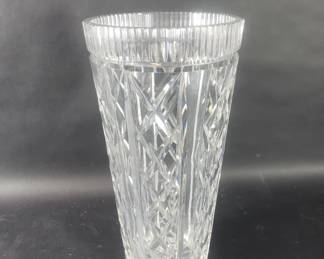 217  Lot 206  Waterford crystal vase