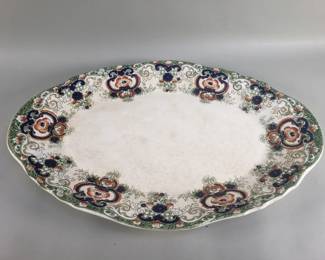 304  Lot 410  Antique Ravenscliffe serving platter by Dunn
