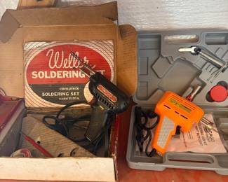 Lot #194- Weller & Chicago Electric Soldering Gun Sets