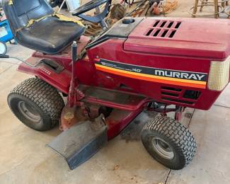 Lot #218- Murray 12 HP Riding Lawn Mower with 40-Inch Deck