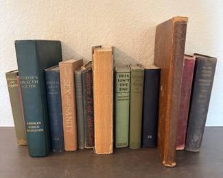 Lot #140- Assorted Hardcover Books on Literature, History & Health