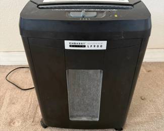 Lot #29- Embassy Elite LF900 AutoShred Paper Shredder
