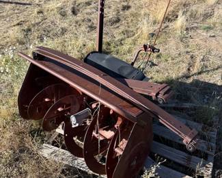 Lot #184- Gravely Snowblower Attachment with Auger Housing