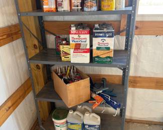 Lot #253- Thompson’s WaterSeal, Minwax & Painting Supplies