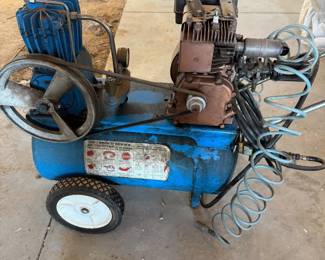 Lot #225- Sears Gas-Powered Paint Sprayer Air Compressor