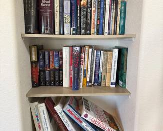 Lot #97- Assorted Books on History, Faith, Gardening & Health