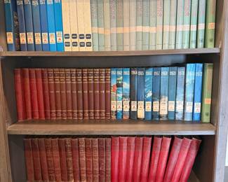 Lot #138- Encyclopedia Volumes, Grolier Annuals & Science Supplements