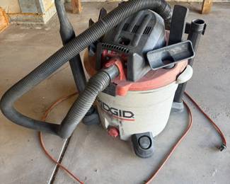 Lot #162- RIDGID 16-Gallon 6.0 Peak HP Wet/Dry Shop Vacuum