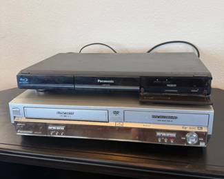 Lot #96- Panasonic Blu-ray Player & DVD Recorder/VCR Combo