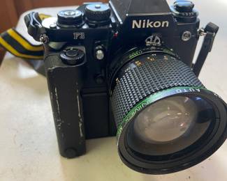 Nikon F-3 camera