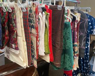Holiday linens, fabric