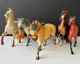 Breyer Bay Horse and Bridle * Various Plastic Horses