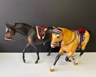 2 ~ Breyer Saddle Horses * Limited Edition Bay Horse * ‘ First Competitor ‘ 1996