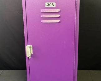 Retired Purple American Girl Doll School Locker