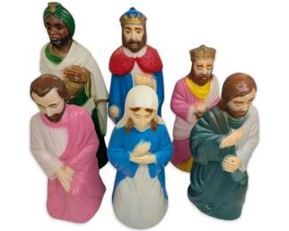 Vintage Empire Christmas Nativity Blow Mold Set