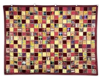 Colorful Patchwork Quilt 67 x 89