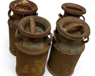 Milk Cans Set Of Four