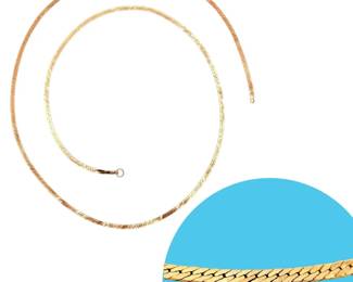 14k Gold 20 Herringbone Chain 3.32g